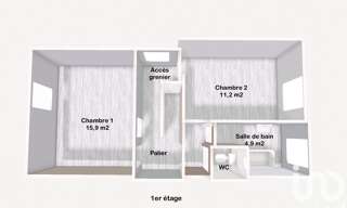 Maison 3 Pièces 80 m² à vendre à Bogny-sur-Meuse (08120)