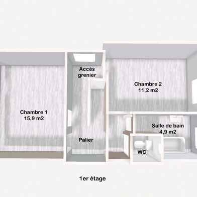 Maison 3 pièces 39900 €