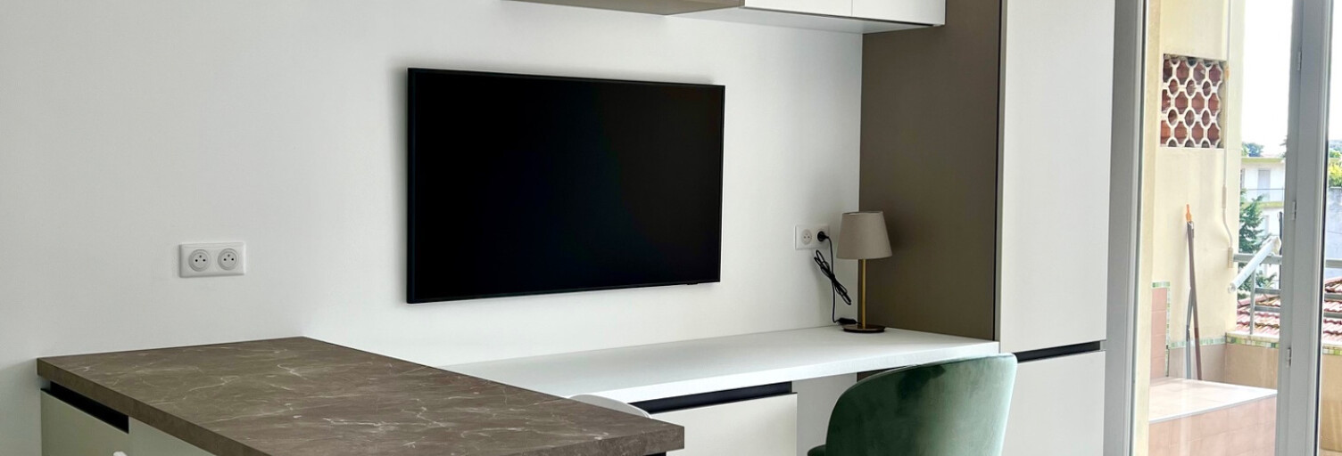 Appartement 1 Pièce 28 m² à louer à Nice (06200)