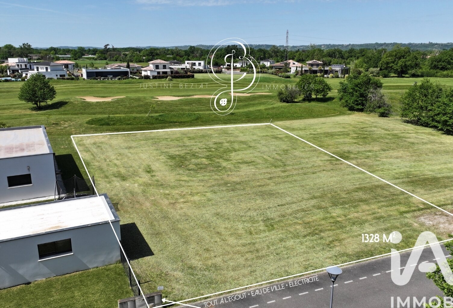 Vente Terrain à bâtir 1 328 m&sup2; — photo 1