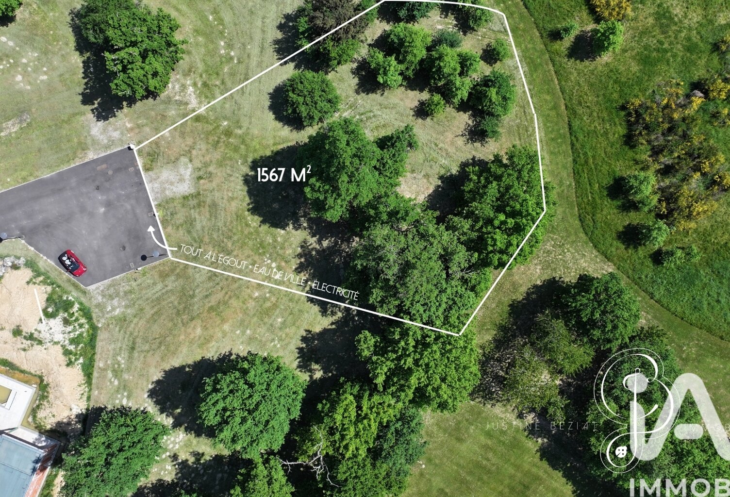 Vente Terrain à bâtir 1 567 m&sup2; — photo 1