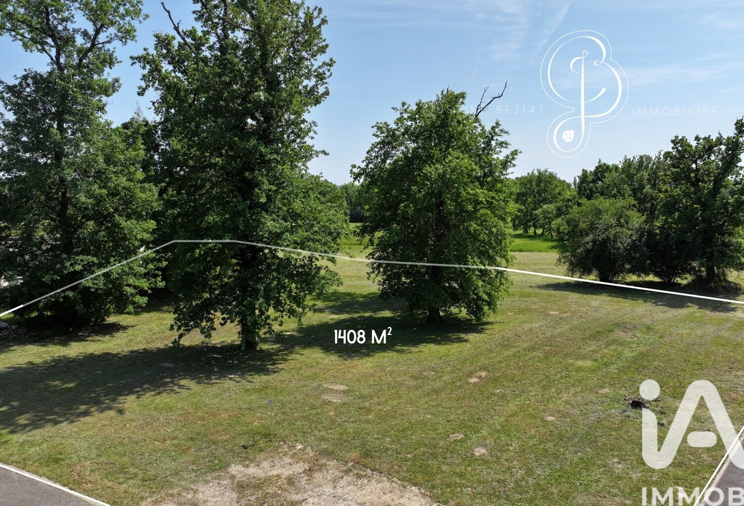 Vente Terrain à bâtir 1 408 m&sup2; — photo 1