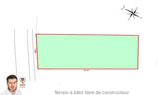Terrain  613 m² à vendre à Antony (92160)