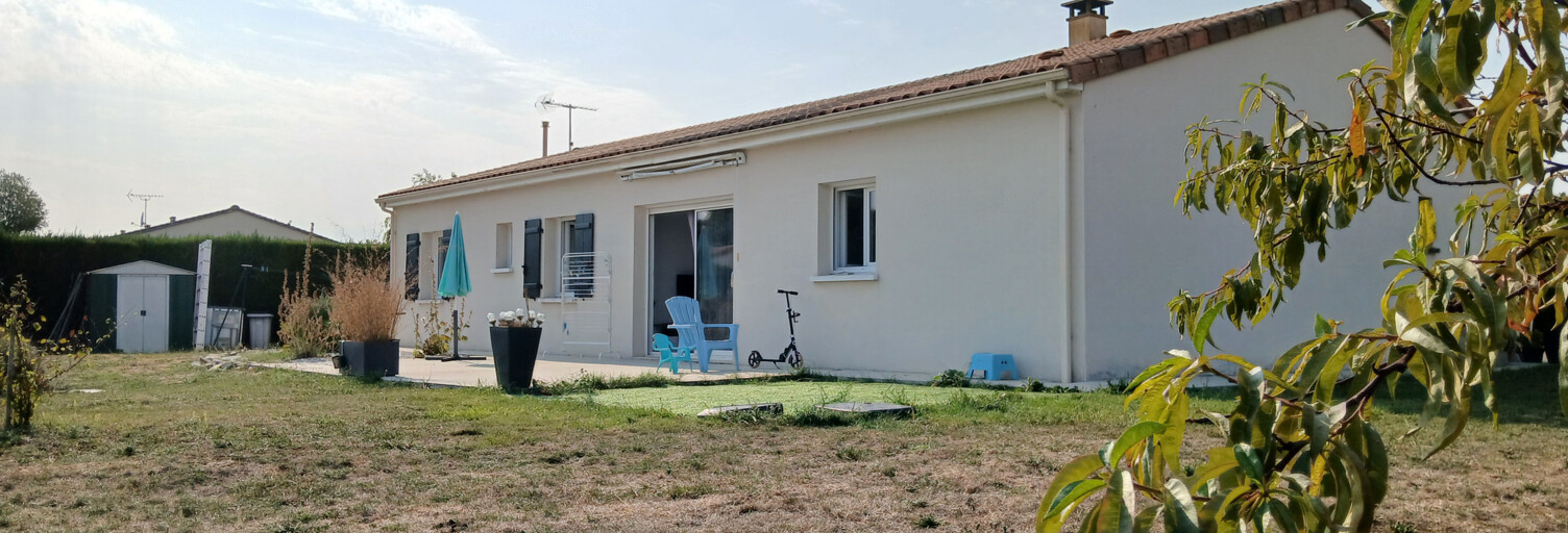 Maison 5 Pièces 106 m² à vendre à Aussac-Vadalle (16560)