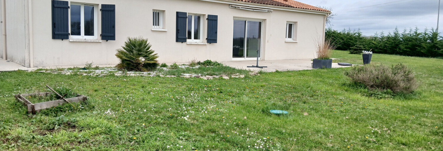 Maison 5 Pièces 106 m² à vendre à Aussac-Vadalle (16560)