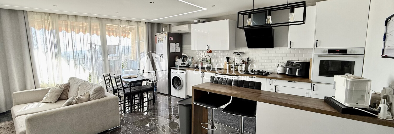 Appartement 3 Pièces 60 m² à vendre à Carros (06510)