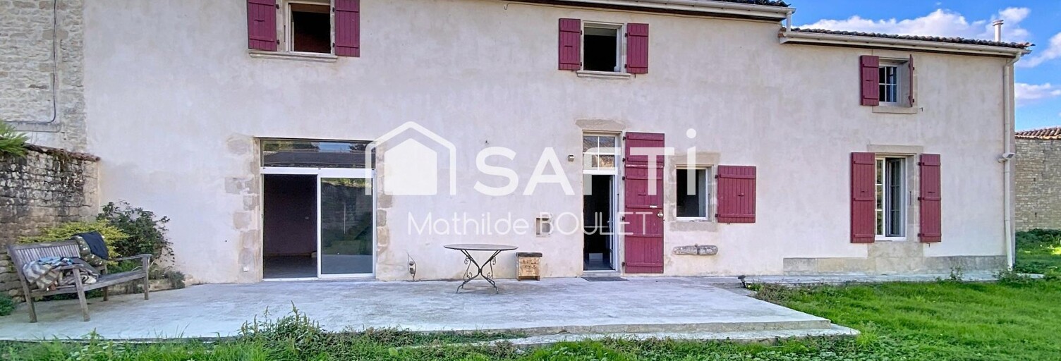 Maison 6 Pièces 218 m² à vendre à Aulnay (17470)