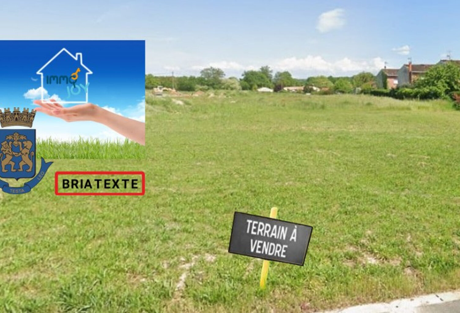 TERRAIN PLAT 757m2 avec 300m2 de surface de plancher — photo 1