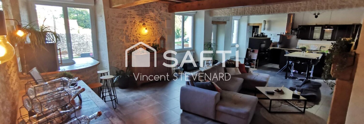 Maison 5 Pièces 174 m² à vendre à Fouqueure (16140)