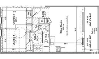 Appartement 3 Pièces 64 m² à vendre à Vif (38450)