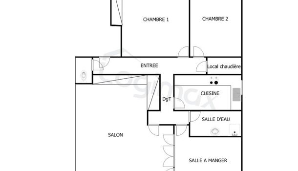 Appartement 3 pièces  à vendre Rochelle (La) 17000