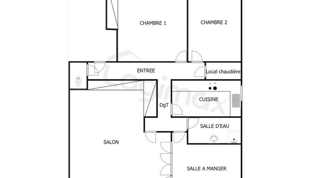 Appartement 3 pièces  à vendre Rochelle (La) 17000