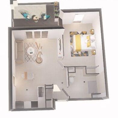 Appartement 2 pièces 294000 €