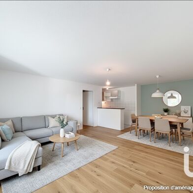 Appartement 3 pièces 208000 €