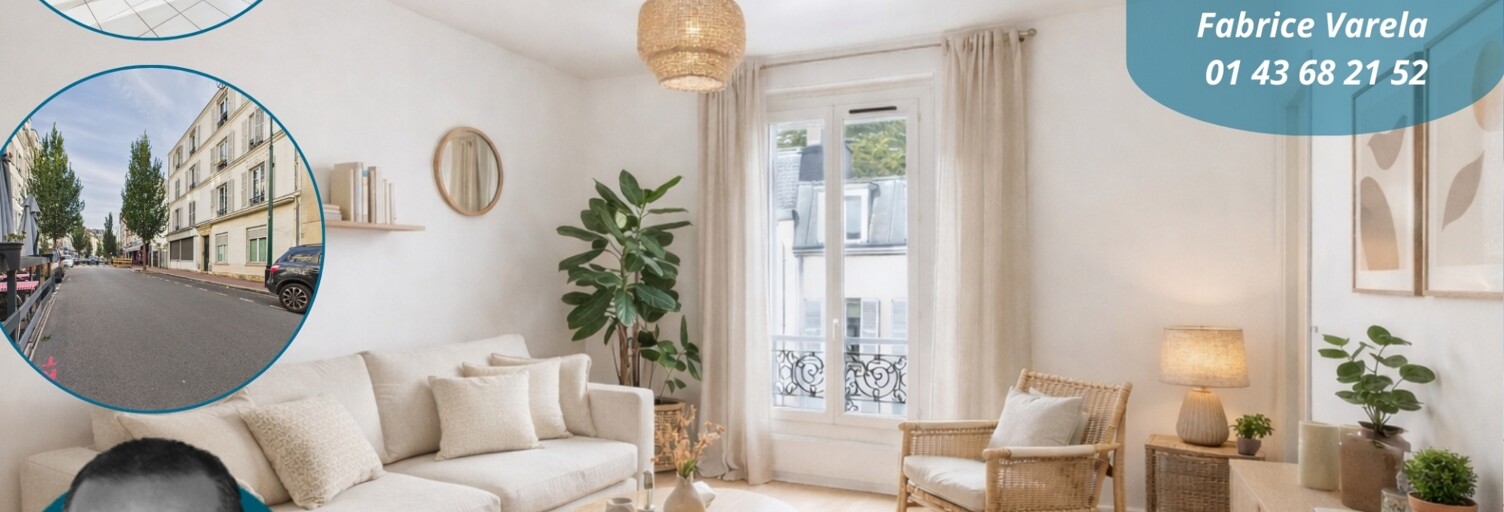 Appartement 2 Pièces 41 m² à vendre à Saint-Maurice (94410)