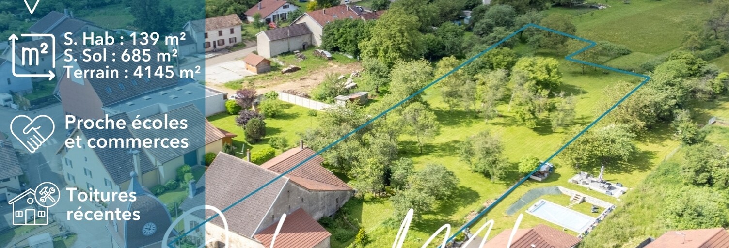 Maison 5 Pièces 136 m² à vendre à Montenois (25260)