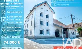 Maison 5 Pièces 144 m² à vendre à Présentevillers (25550)