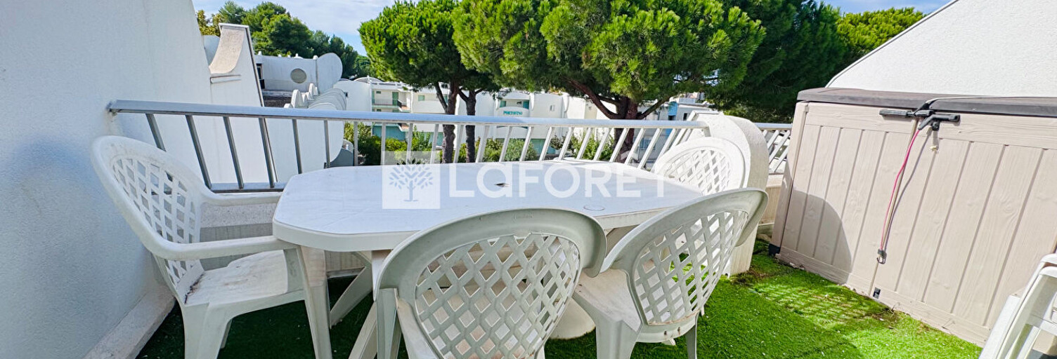 Appartement 1 Pièce 16 m² à louer à La Grande-Motte (34280)