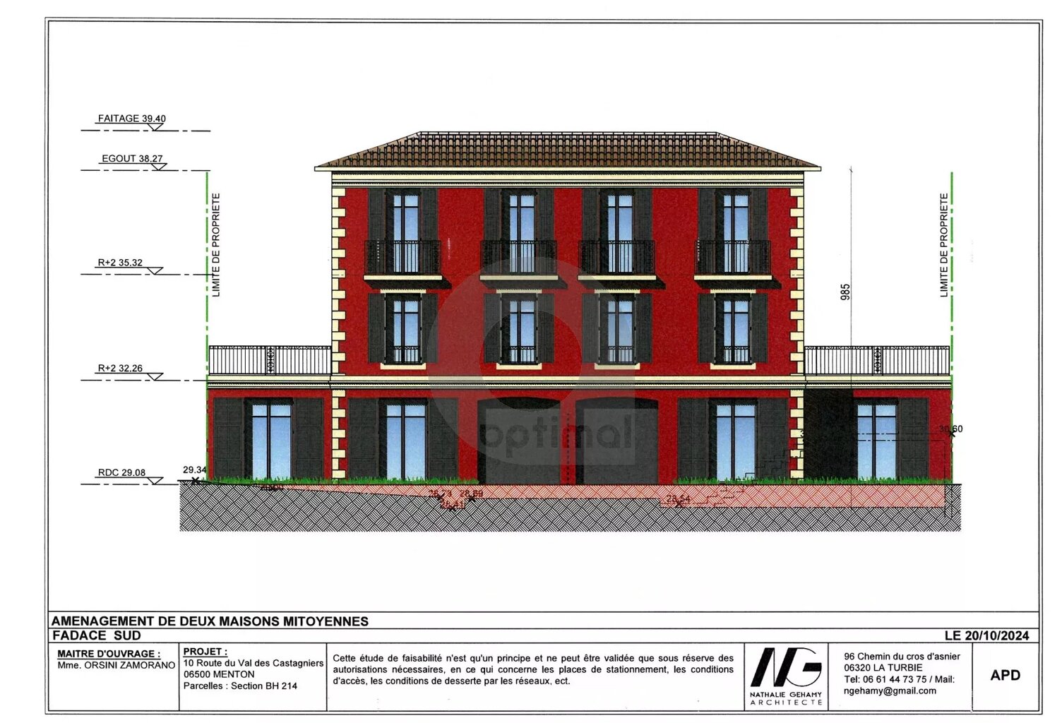 DEUX MAISONS MITOYENNE PERMIS ACCORDE ET PURGE — photo 1