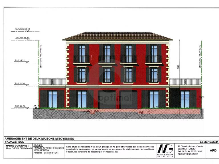 DEUX MAISONS MITOYENNE PERMIS ACCORDE ET PURGE — photo 1