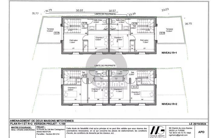 DEUX MAISONS MITOYENNE PERMIS ACCORDE ET PURGE — photo 2