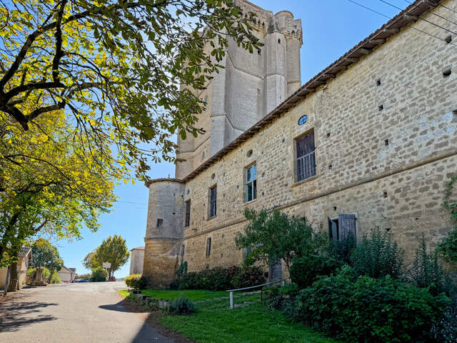 Dpt Gers (32), à vendre BASSOUES, partie du château, 174 m2 avec jardin 5000 m2 et piscine — photo du bien