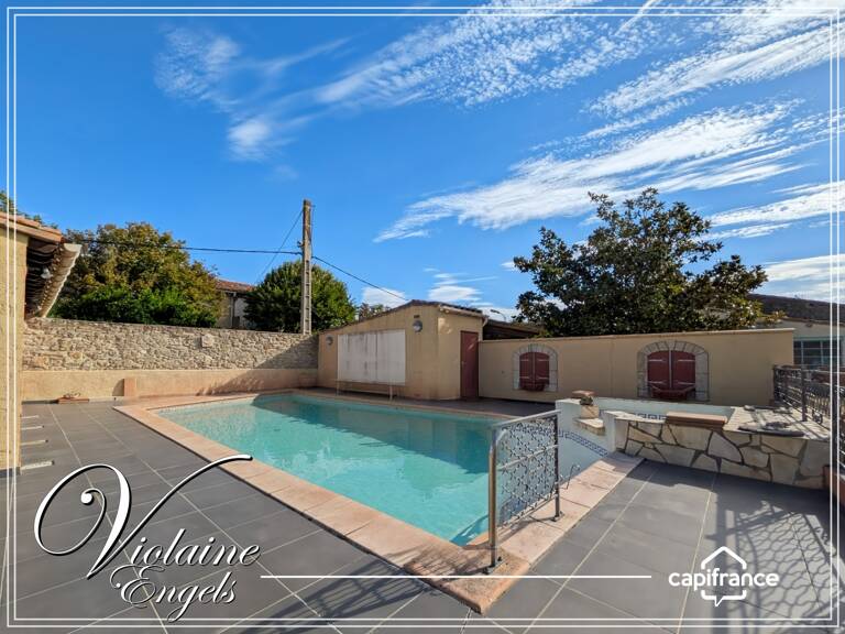 Grande maison familiale avec dépendances, piscine et vaste atelier à Pépieux (Aude – Minervois) — photo 1