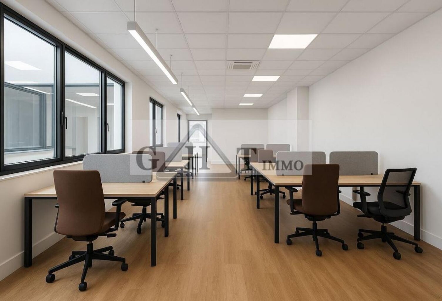 BUREAUX 363M² - REFAIT A NEUF — photo 1