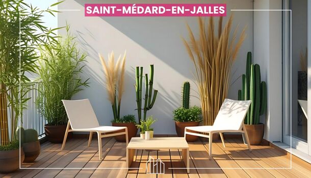 Appartement 2 pièces  à vendre Saint-Médard-en-Jalles 33160