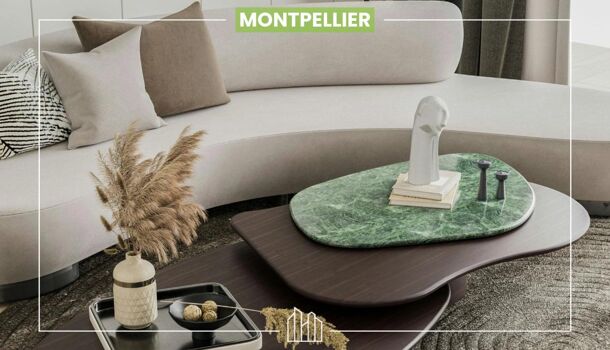 Appartement 3 pièces  à vendre Montpellier 34000