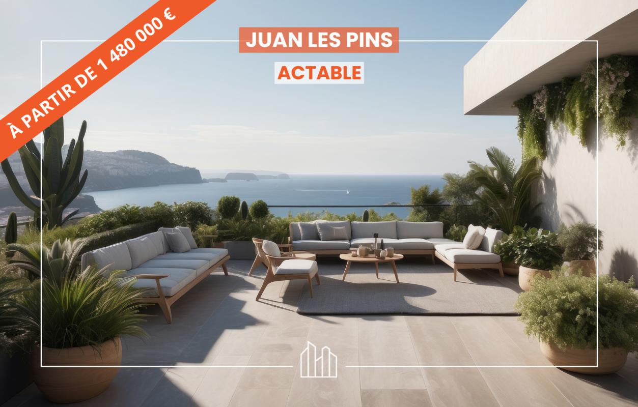 LES PINS D’AZUR – STANDING À 2 PAS DE LA MER  Appartement neuf Juan-les-Pins 06160