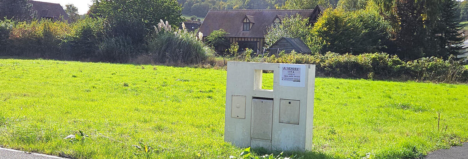 Terrain  1203 m² à vendre à Brosville (27930)