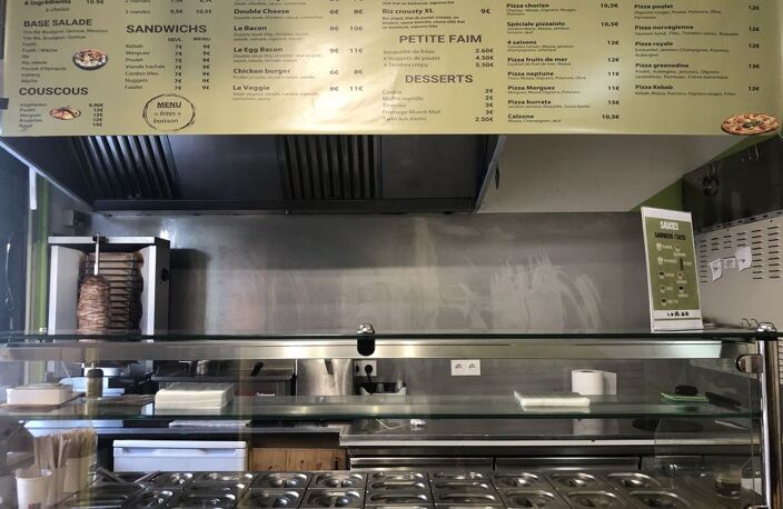 FONDS DE COMMERCE  30 m2 BORDEAUX CAUDERAN PIZZERIA SNACK TOUT — photo 2