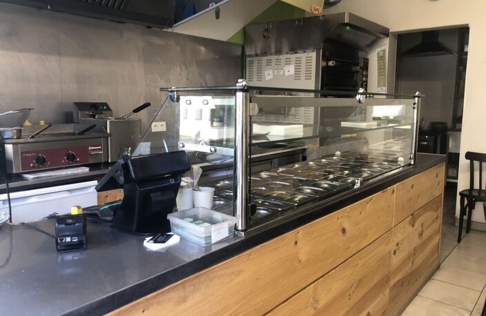 FONDS DE COMMERCE  30 m2 BORDEAUX CAUDERAN PIZZERIA SNACK TOUT — photo 4