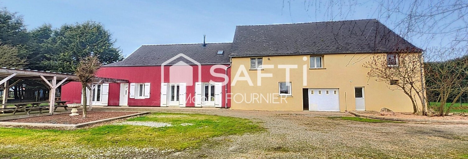 Maison 8 Pièces 201 m² à vendre à Bouchamps-lès-Craon (53800)