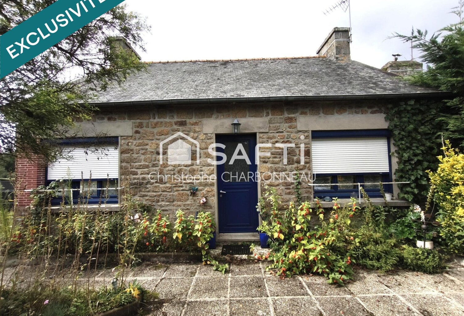ENSEMBLE IMMOBILIER DE 2 MAISONS A BONNEMAIN — photo 1