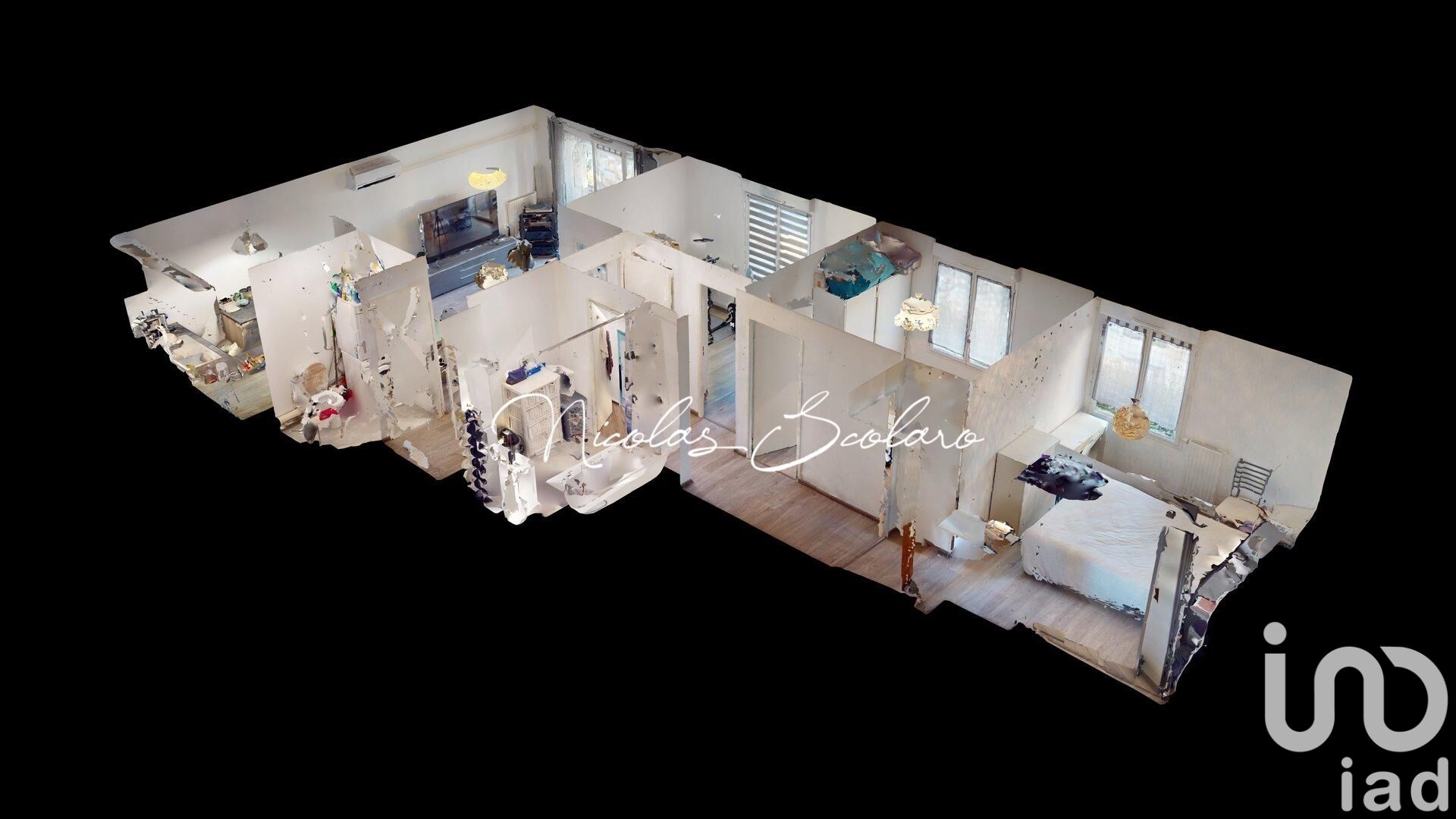 Cavaillon - 69m² - 4p. - 3ch.