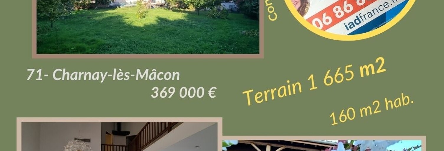 Maison 6 Pièces 160 m² à vendre à Charnay-lès-Mâcon (71850)