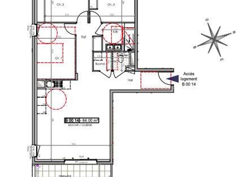 Vente Appartement 4 pièces — photo 1