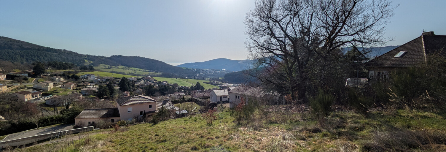 Terrain  1244 m² à vendre à Bourg-Argental (42220)