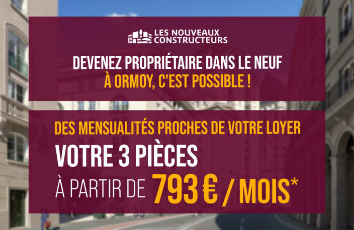 Vente programme neuf T2, T3, T4, T5 38 à 93 m² Ormoy (91540) — photo 3