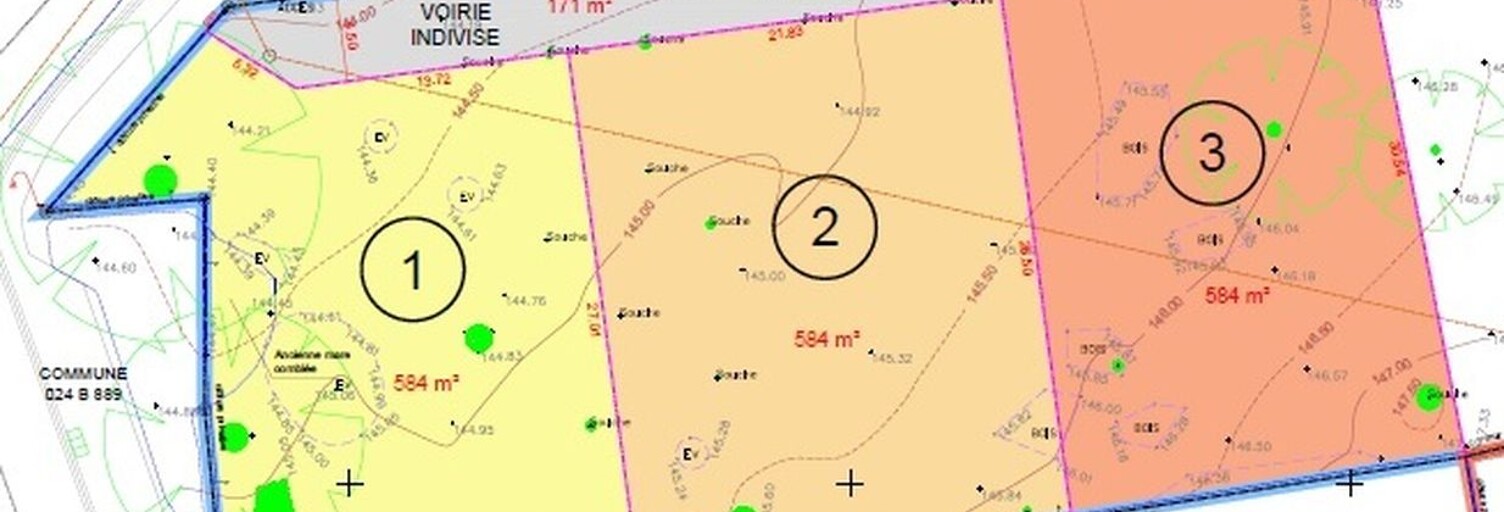 Terrain  584 m² à vendre à Mauges-sur-Loire (49410)