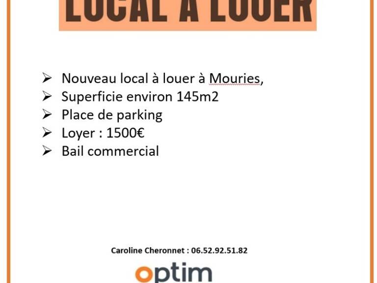 Local commercial à louer à MOURIES — photo 1