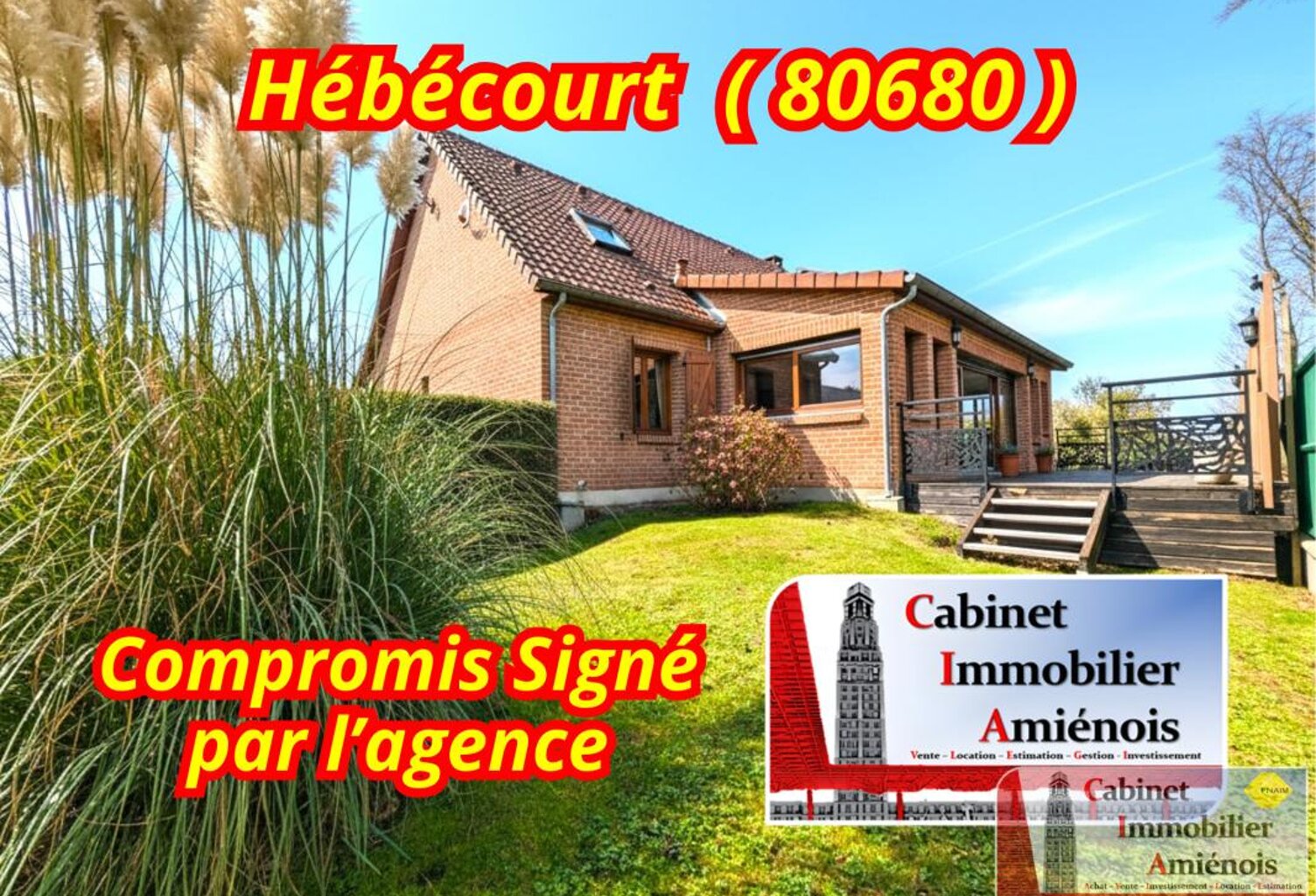 HEBECOURT - PAVILLON - 150 M2 - AVEC SOUS SOL ET JARDIN — photo 1
