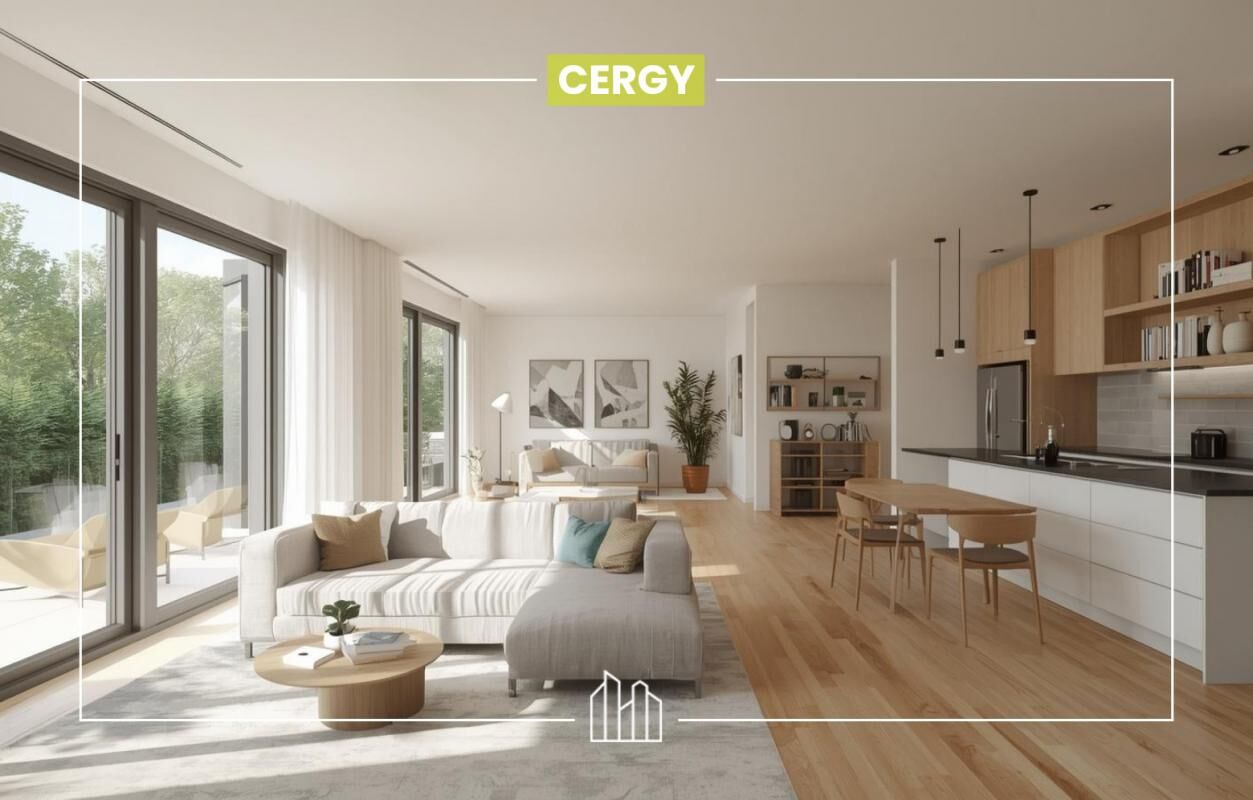 Appartement neuf 3 pièces 60 m² Cergy 95000
