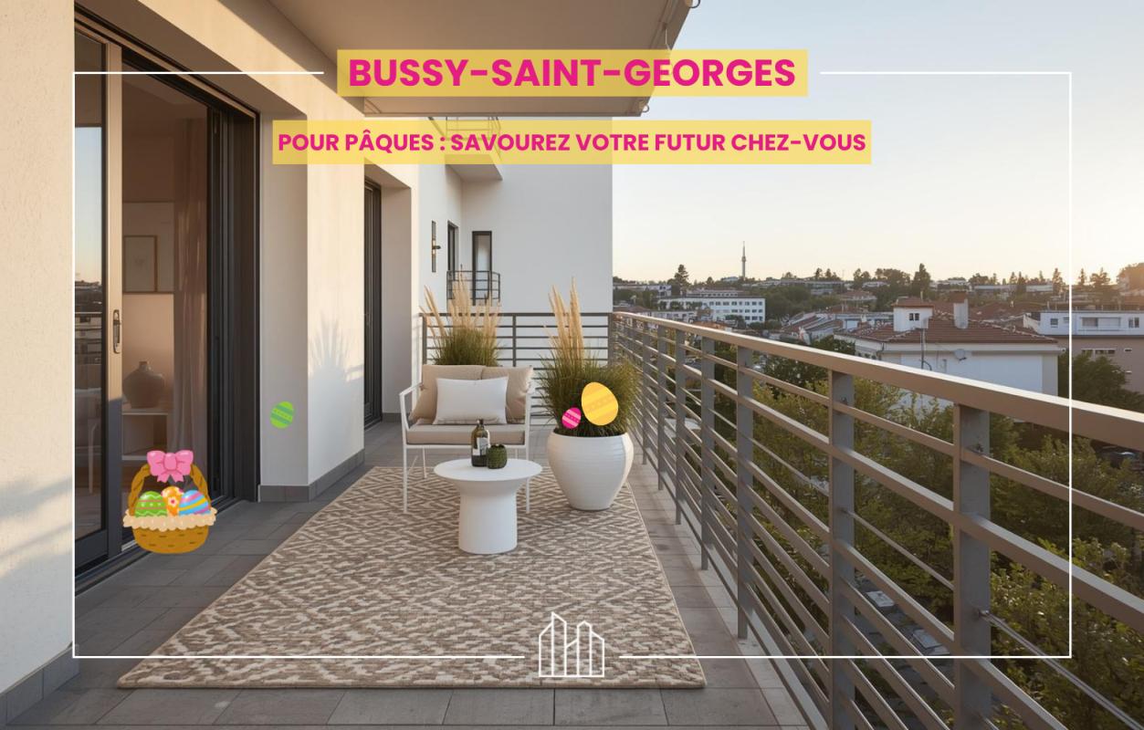 CENTRE VILLE - PROCHE COMMERCE  Appartement neuf Bussy-Saint-Georges 77600