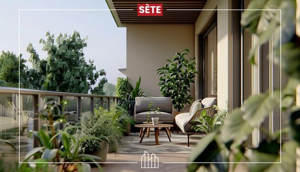 Appartement 4 pièces  à vendre Sète 34200