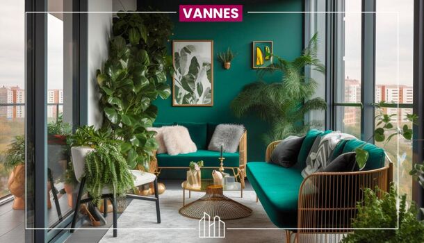 Appartement 3 pièces  à vendre Vannes 56000