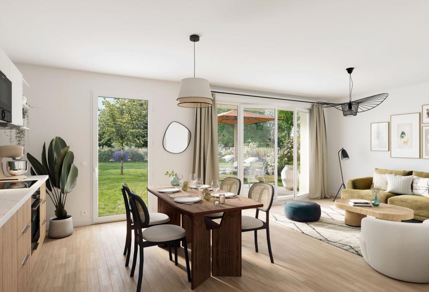 Appartement Le Taillan Medoc 3 pièce(s) 63 m2 — photo 1