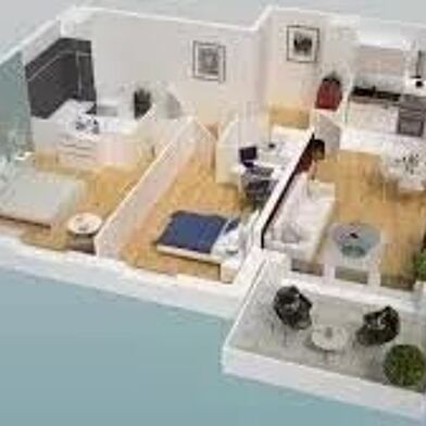 Appartement 3 pièces 1114 €